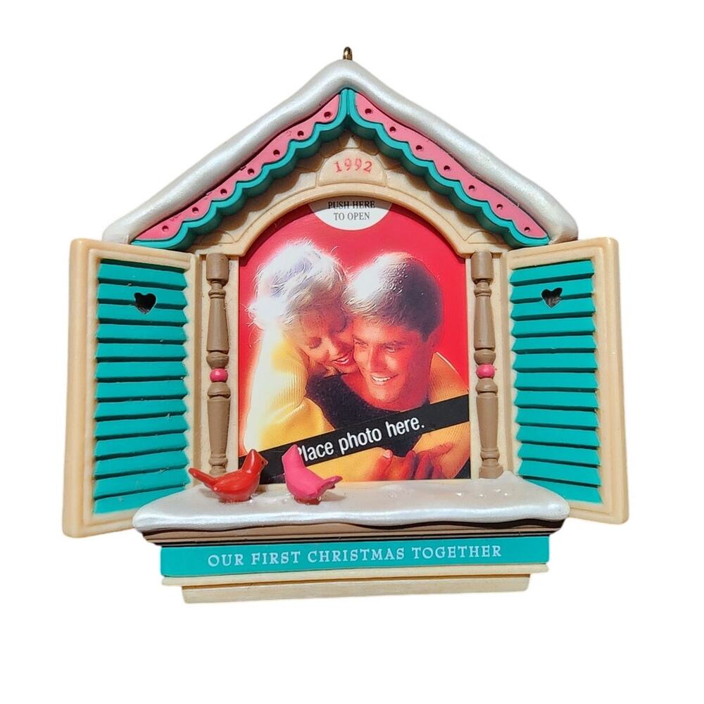 1992 Hallmark Keepsake Christmas  Our First Christmas Together Ornament
